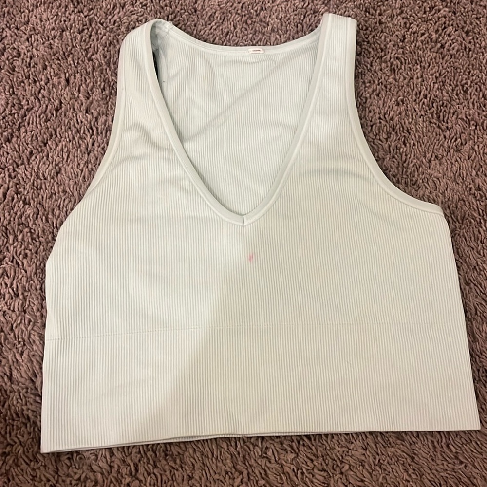 Light mint Athleta top